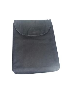Baggu Black Canvas Pouch Organizer Travel Tech Case Minimalist